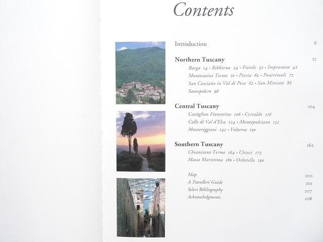 洋書◆イタリア トスカーナ地方の美しい町の写真集 本 建築 風景 景色 教会