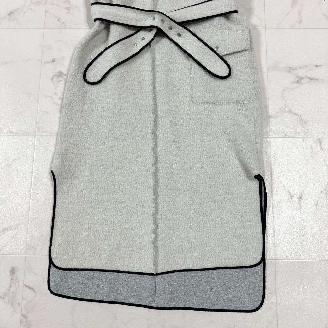 【美品】EARIH RAISED BACK BELTED DRESS ワンピース
