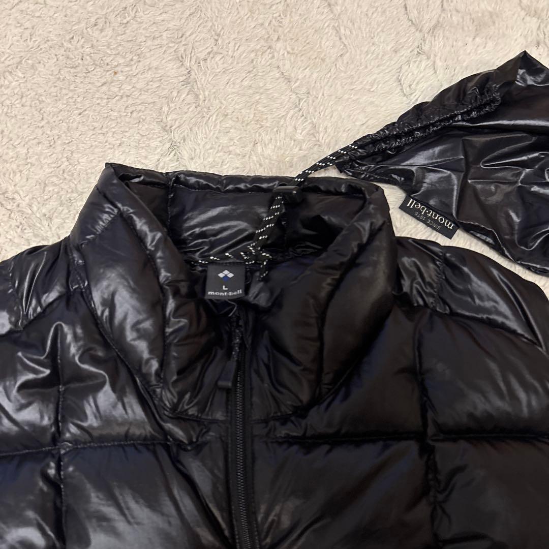 モンベル　スペリオダウンベスト　MENS BLACK