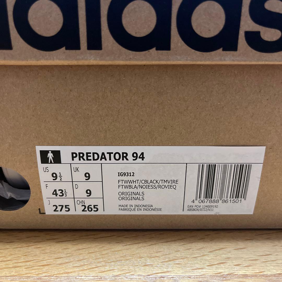 adidas PREDATOR 94 プレデター　27.5cm
