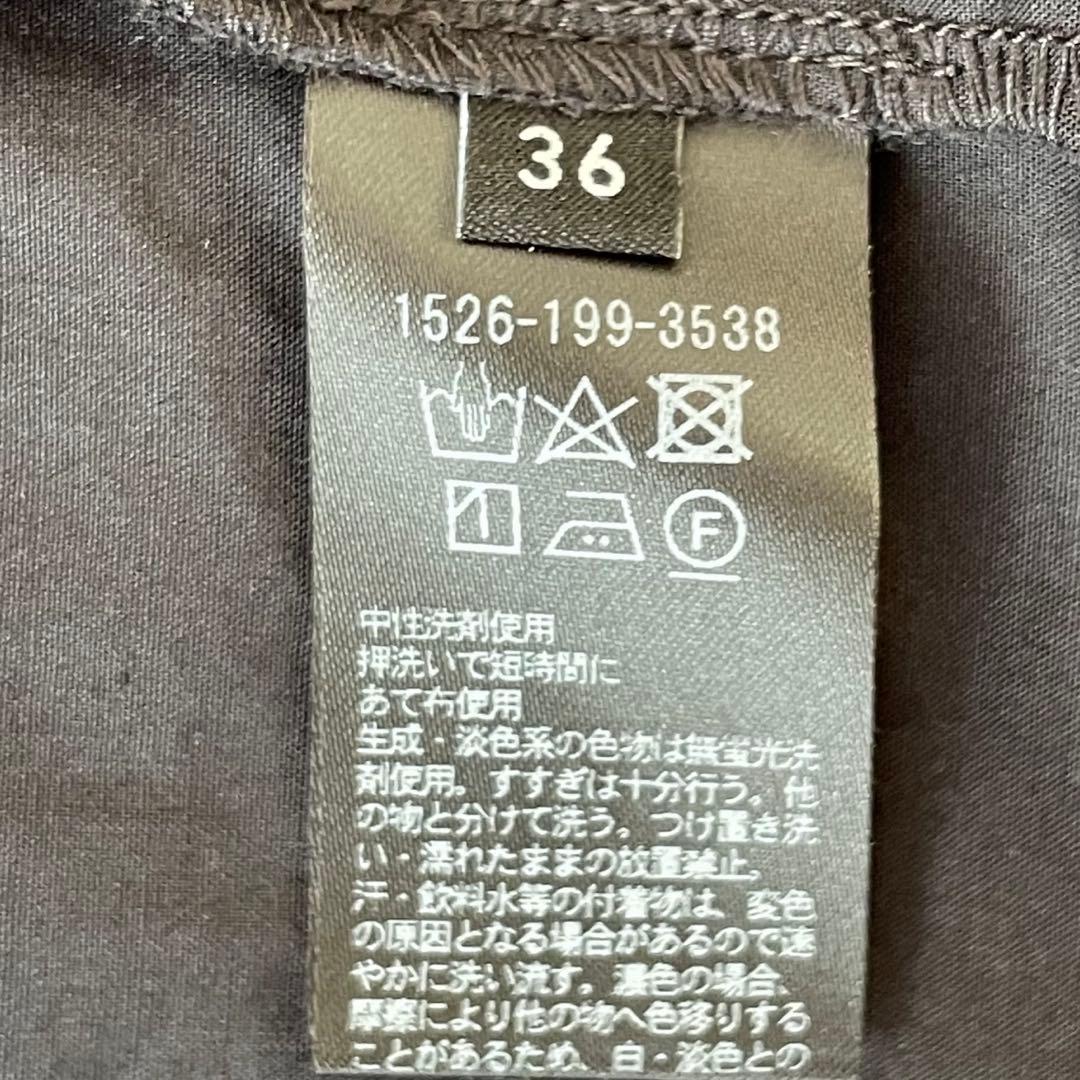 未使用級⭐︎ユナイテッドアローズ コットンシルクタックワンピース ティアード 黒M