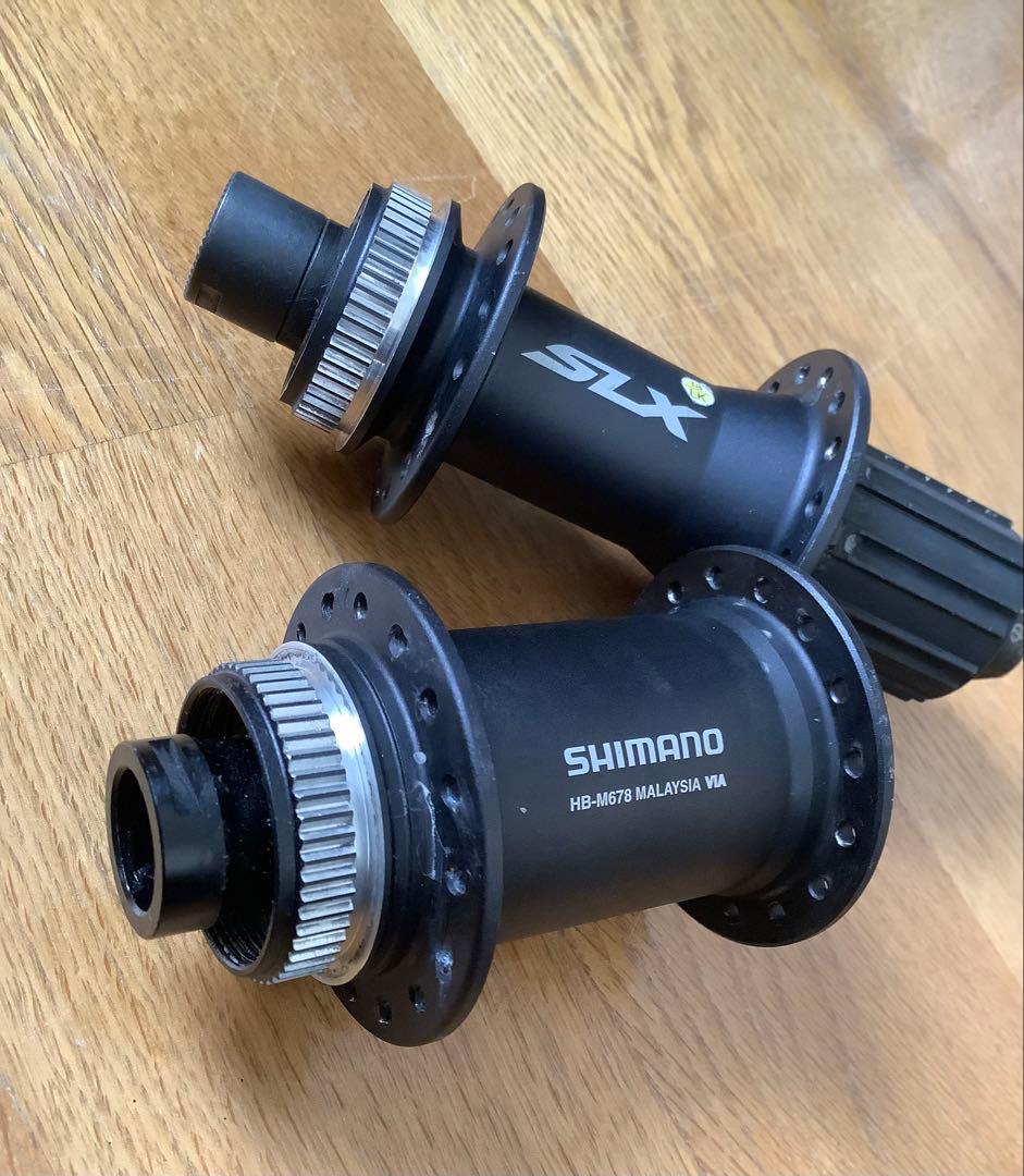 SHIMANO SLX FH-M678 HB-M678 ハブ前後セット