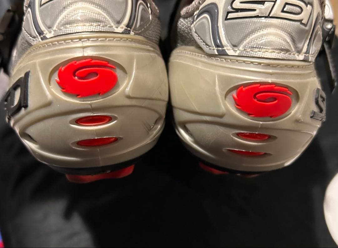 【SIDI】 ビンディングシューズ(size:45／シルバー)