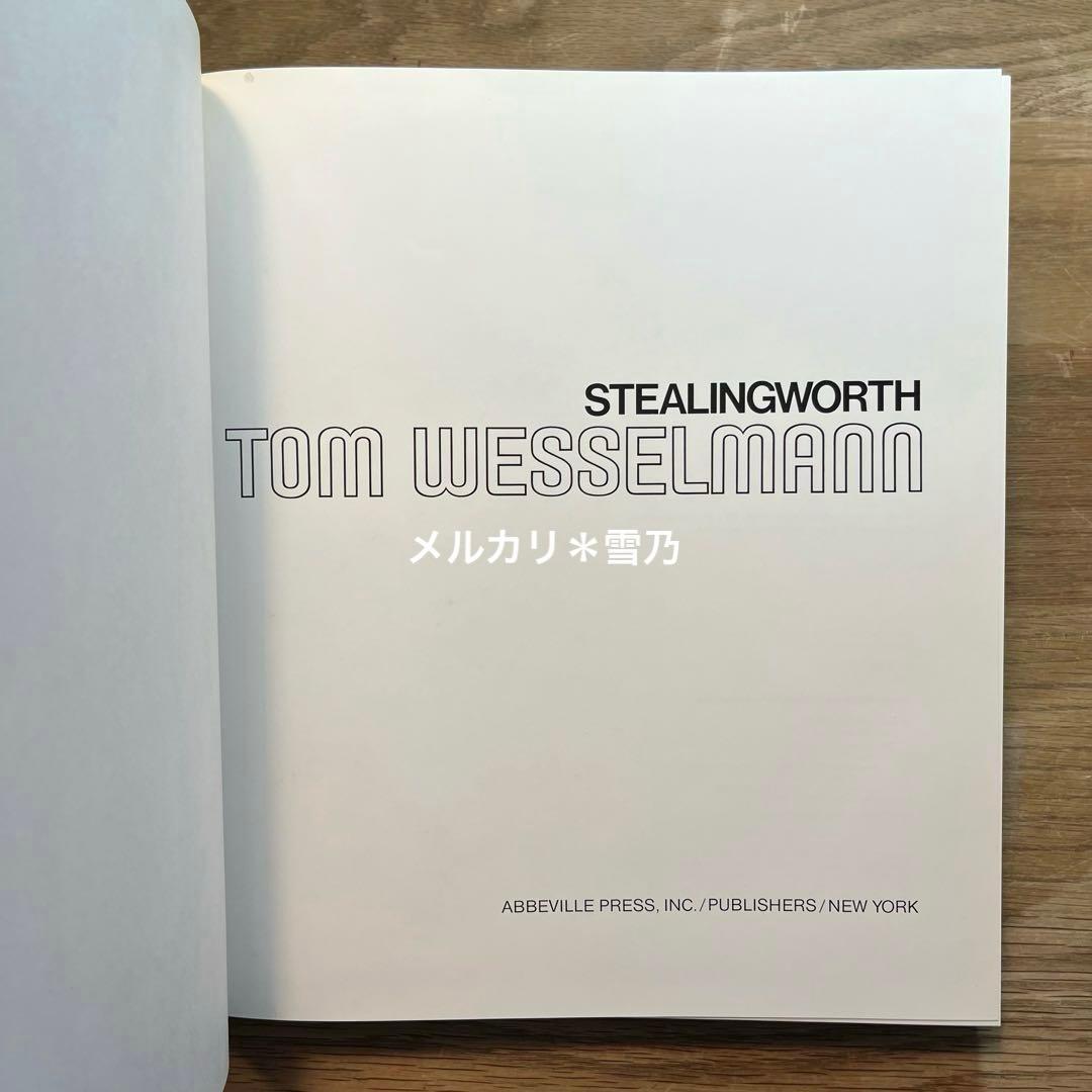 WESSELMANN トム・ウェッセルマン 作品集【アート・洋書】