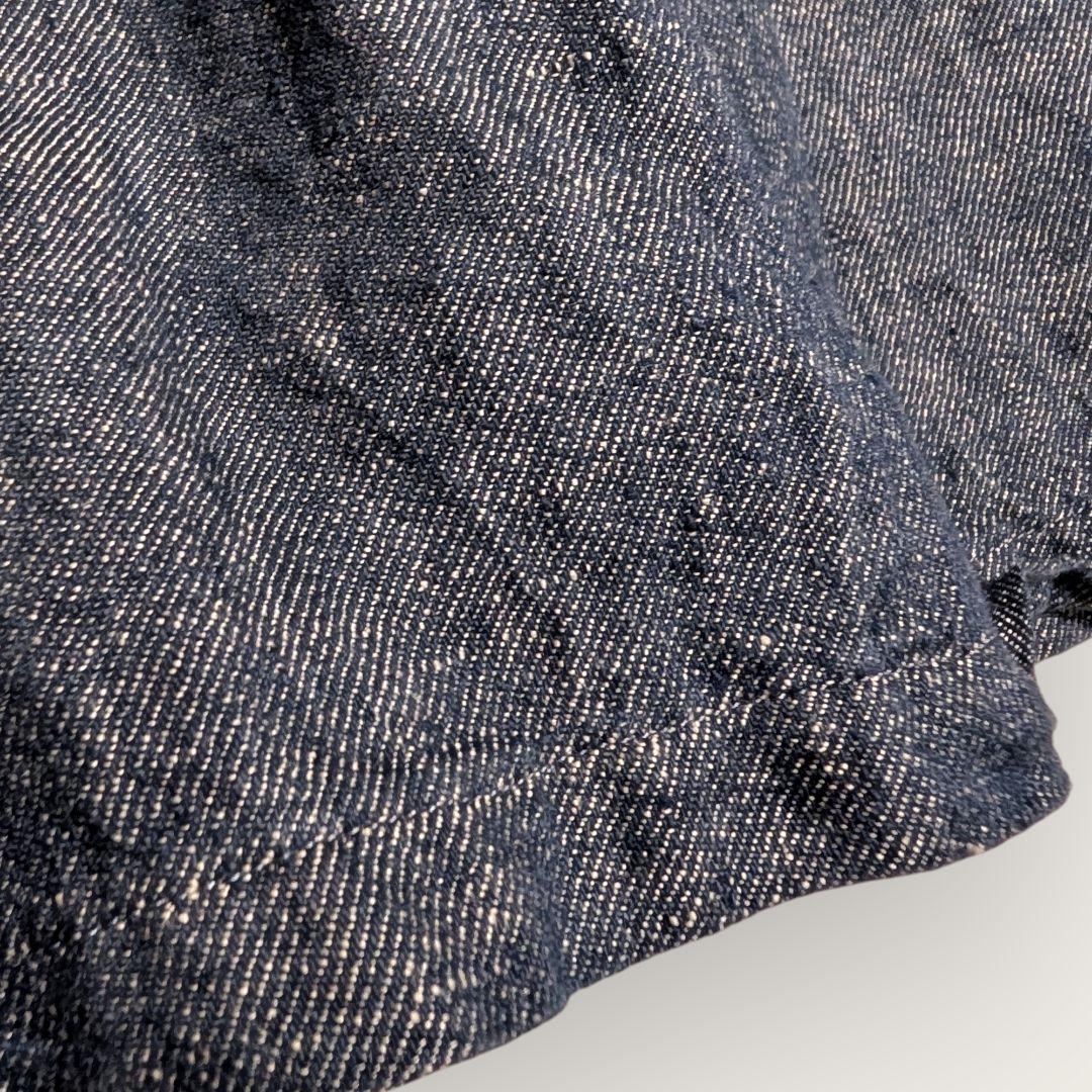 ICHI Antiquités イチアンティークス リネンデニムエプロンドレス