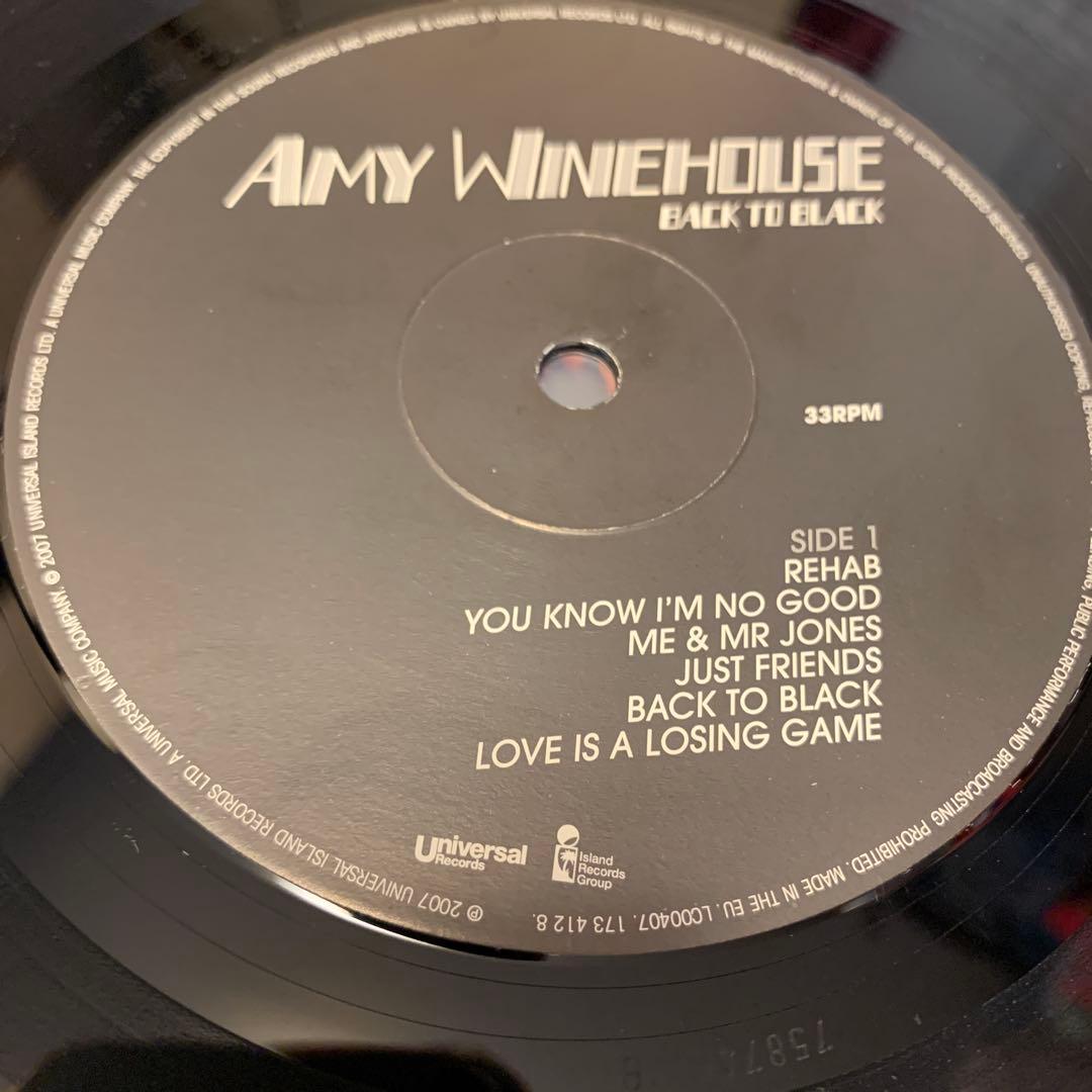 Amy Winehouse Back to Black LPレコード