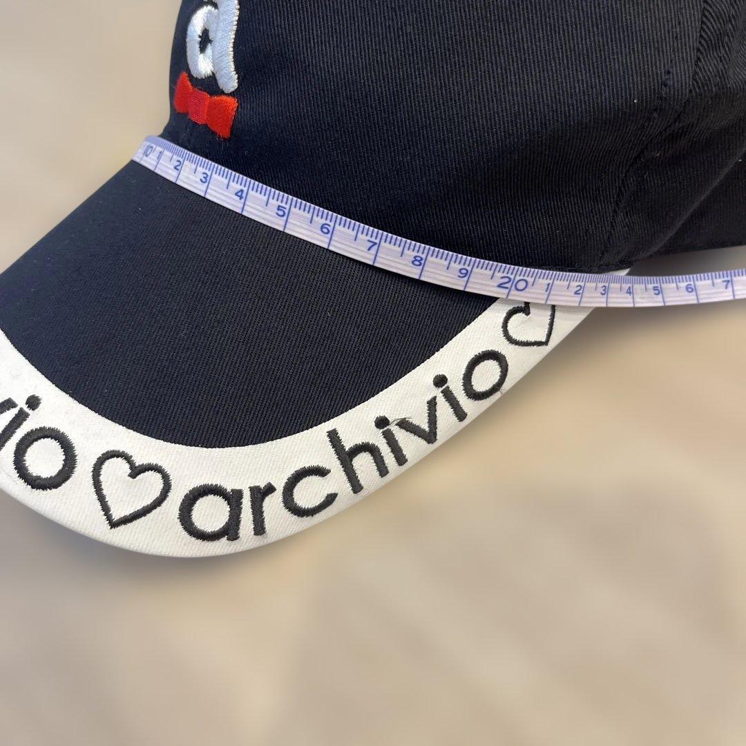 【超美品】アルチビオ archivio 黒 キャップ ♡ ゴルフ