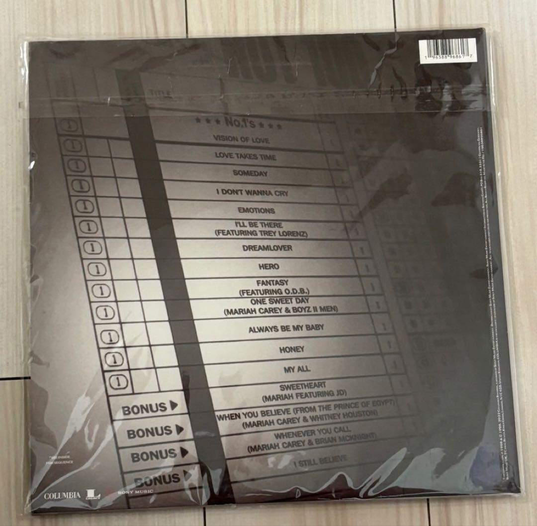 Mariah Carey レコード 新品未使用
