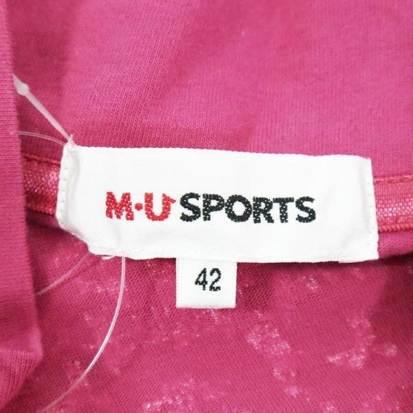 訳あり 新品 MU SPORTS 長袖トップス 42 LCS1716 Lサイズ