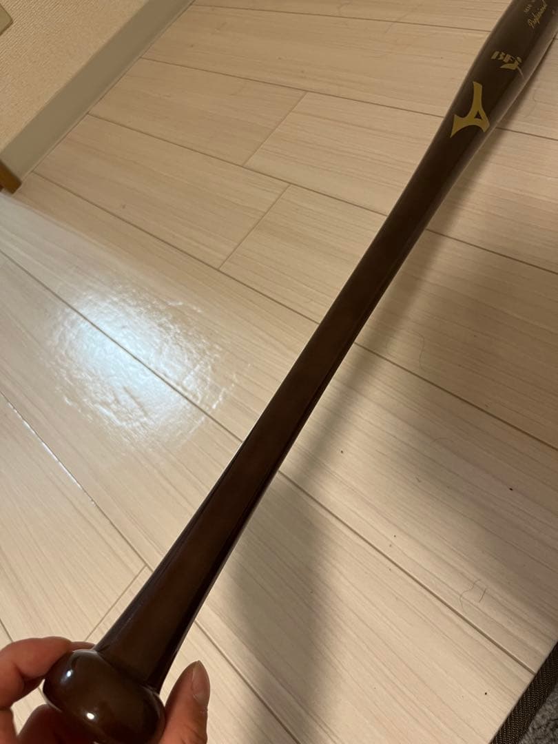 ミズノプロ木製バット 84cm BFJ 硬式　未使用M16 maple