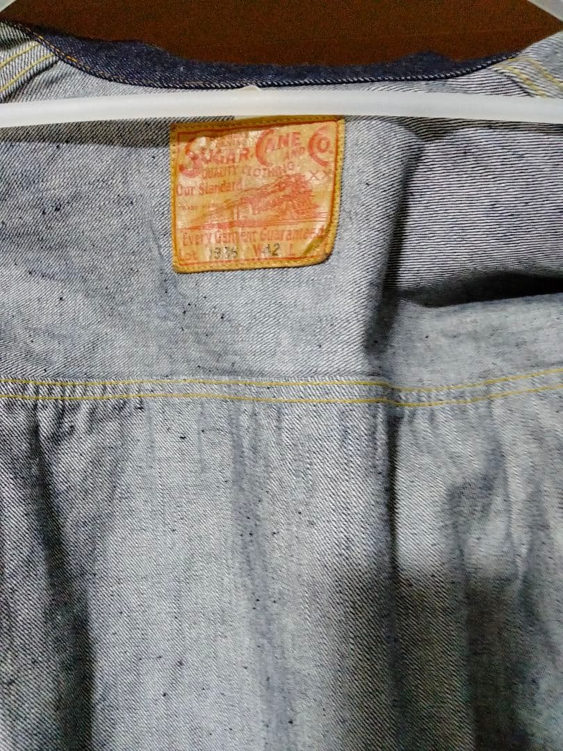 SUGAR CANE SC11936 size42 デニムジャケット 1st