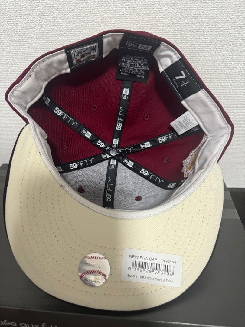 テキサスレンジャーズ　newera 7 3/4