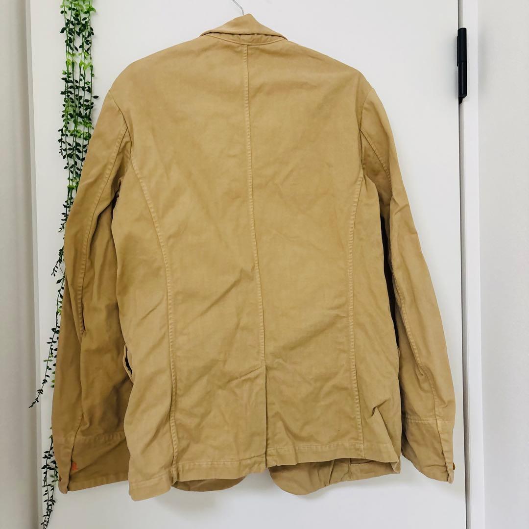 【美品】45rpm メンズ ジャケット こだわり 老舗 高品質 木ボタン 高見え