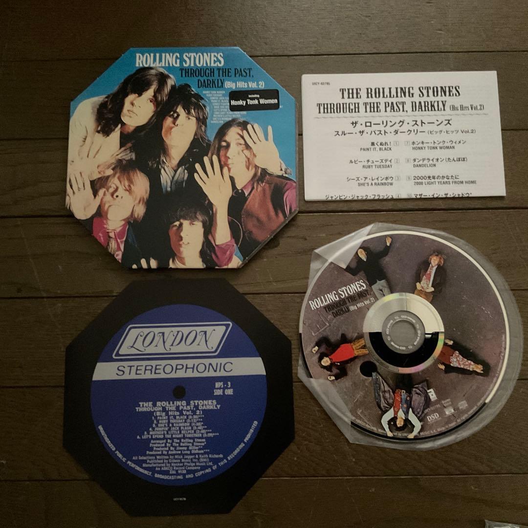 The Rolling Stones 変形紙ジャケCD 4枚セット