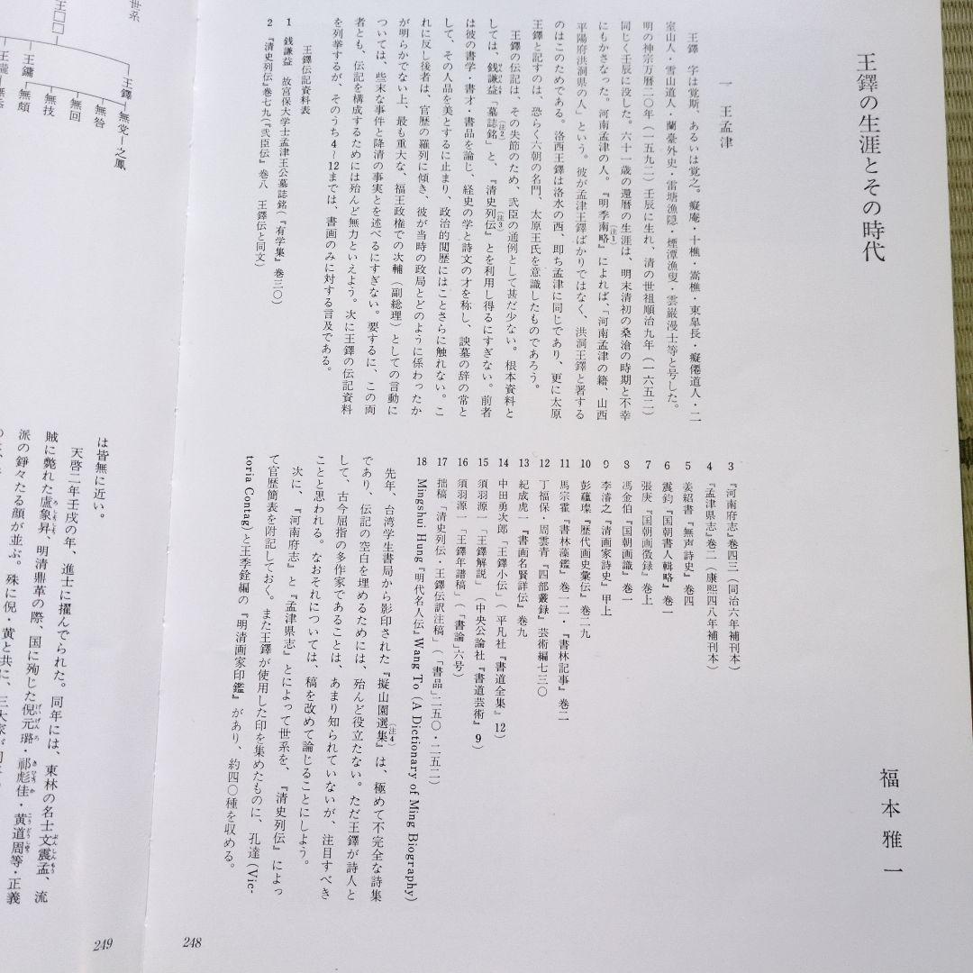 王鐸の書法 條幅篇
