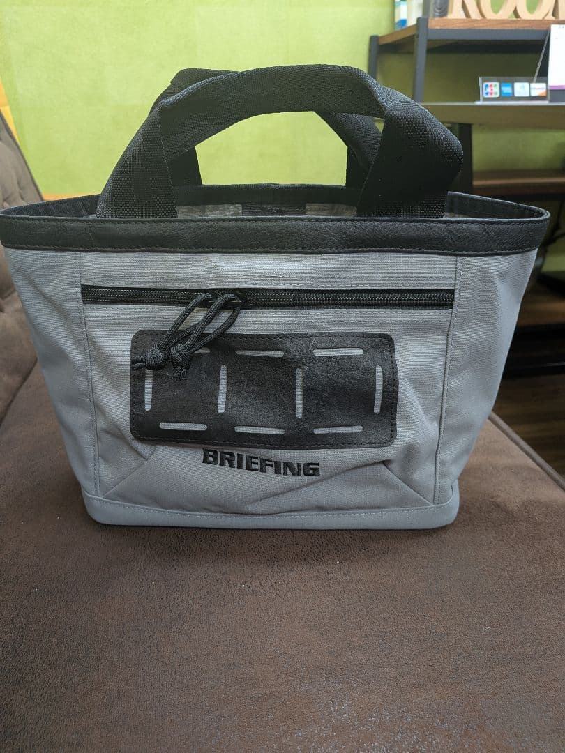 BRIEFING グレー トートバッグ