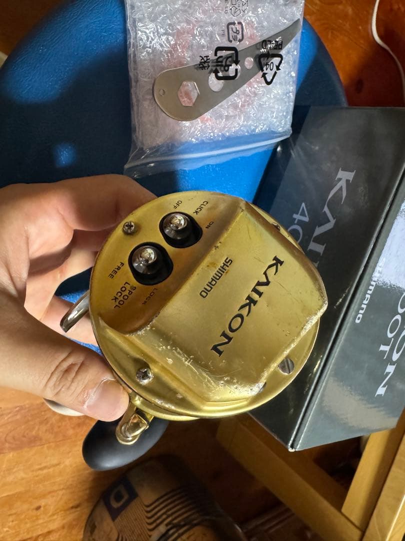 SHIMANO KAKON 4000T 両軸リール　カイコン　石鯛