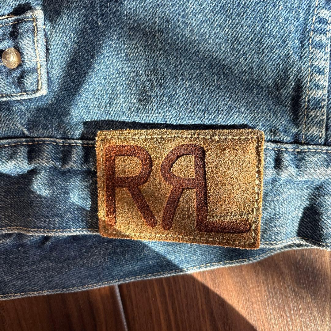 【激レア三ツ星】90s RRL ブランケット デニムジャケット L相当 初期