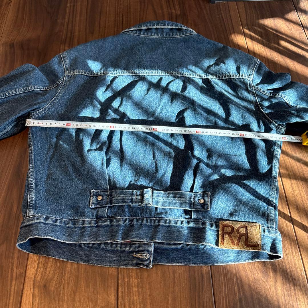【激レア三ツ星】90s RRL ブランケット デニムジャケット L相当 初期