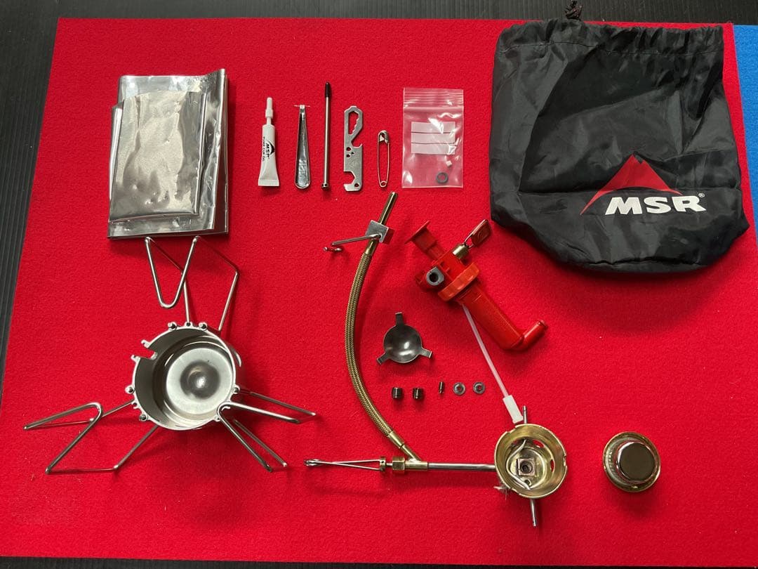 MSR現行型ドラゴンフライ動作良好美品サイレンサー付メンテナンス済付属品多数付き