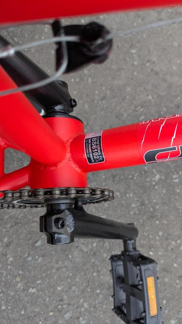 BMX イースタンバイク Battery　20インチ　艶消し赤　美品