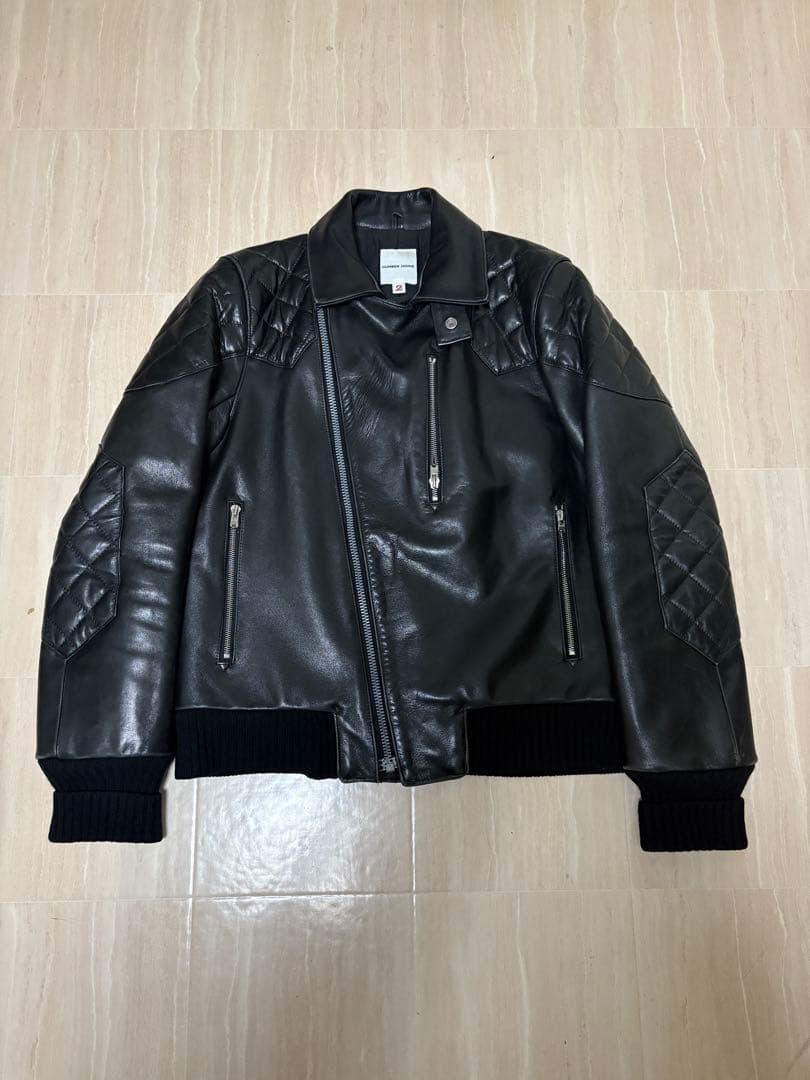 d*a様 極美品　ナンバーナイン　ロックアイドル期　レザー　ブルゾン　ライダース