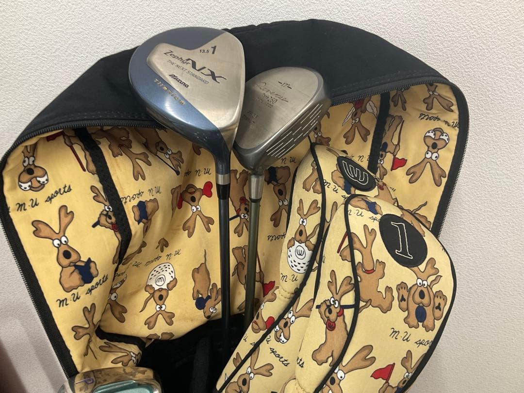 M.U.SPORTS ミエコウエサコ　ドライバー　ゴルフバッグセット