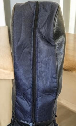 送料無料/美品　TourEdge キャディバッグ 黒/青