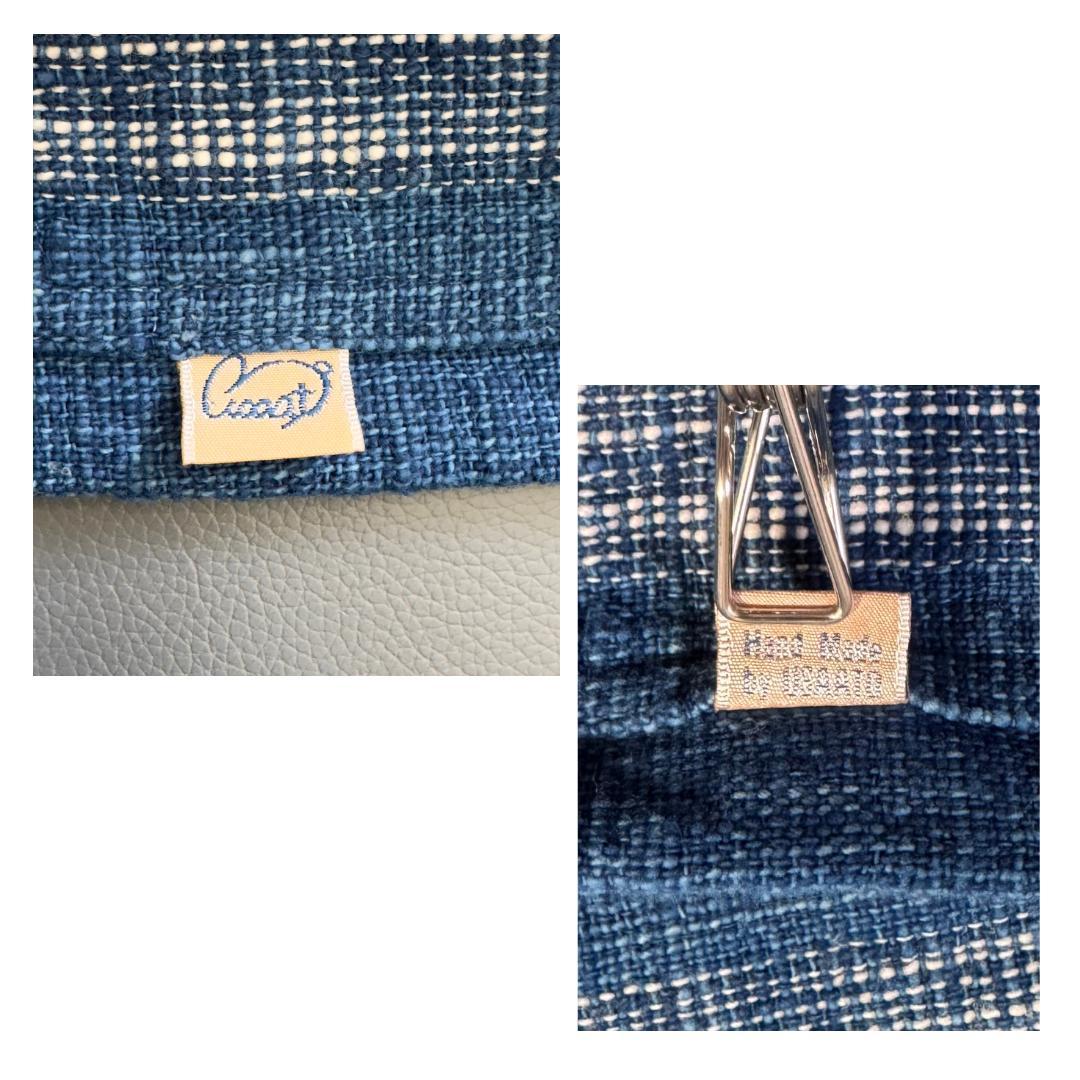 うさとの服 Usaat エプロンワンピース　ハンドメイド 天然素材