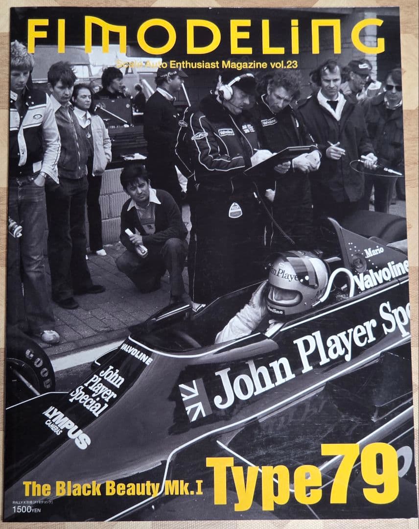 1/43　マクラーレン フォードM23　・F1モデリング５冊