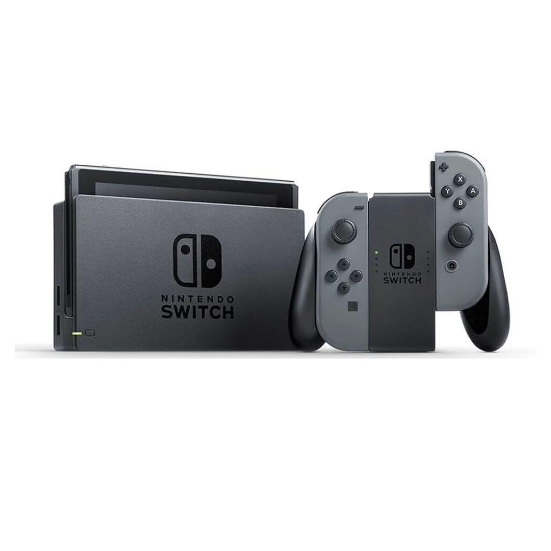 Nintendo Switch グレー 本体 持ち運びケース付き