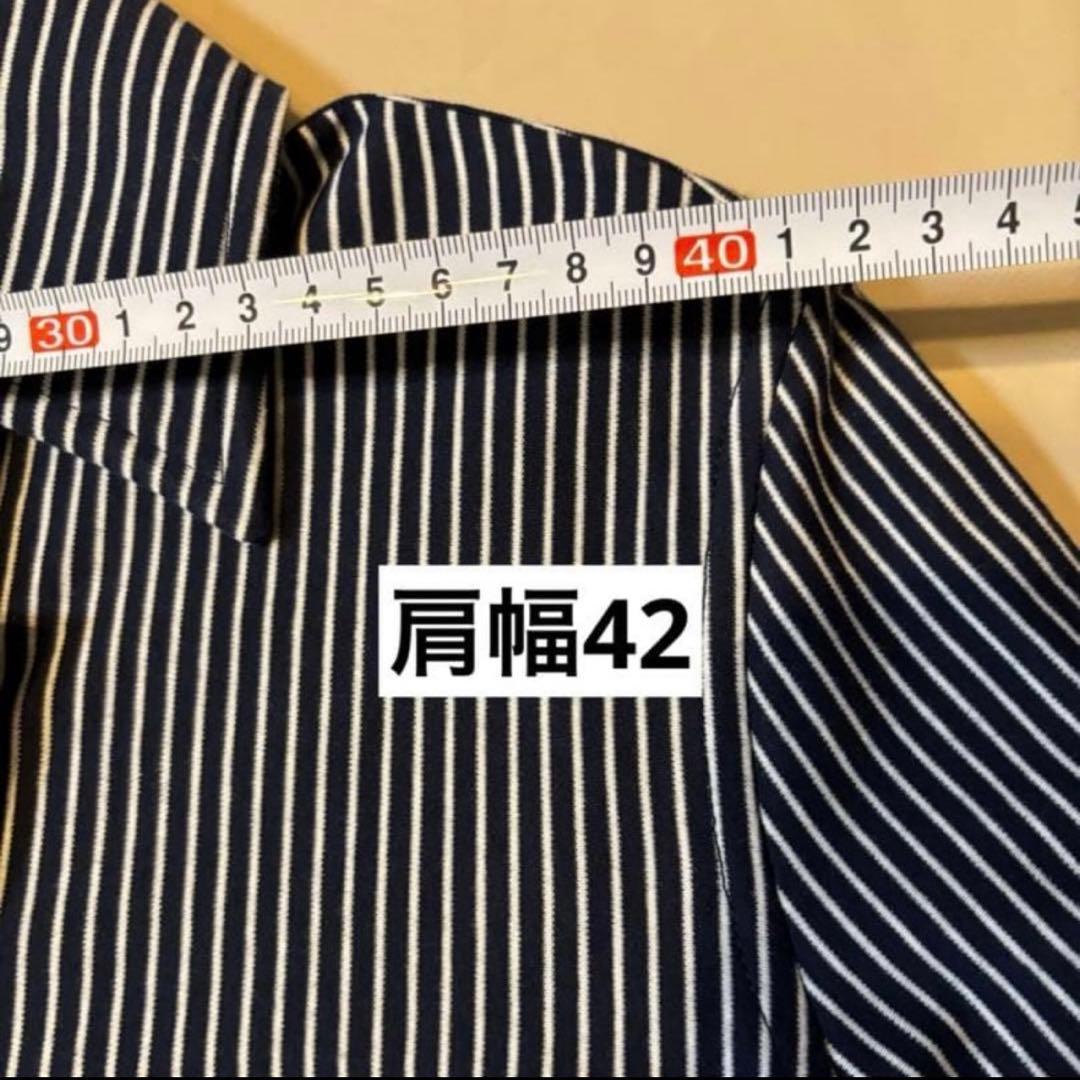 美品新品ポロラルフローレン⭐︎新品未使用タグ付き⭐︎ストライプシャツ⭐︎M実寸画像有り
