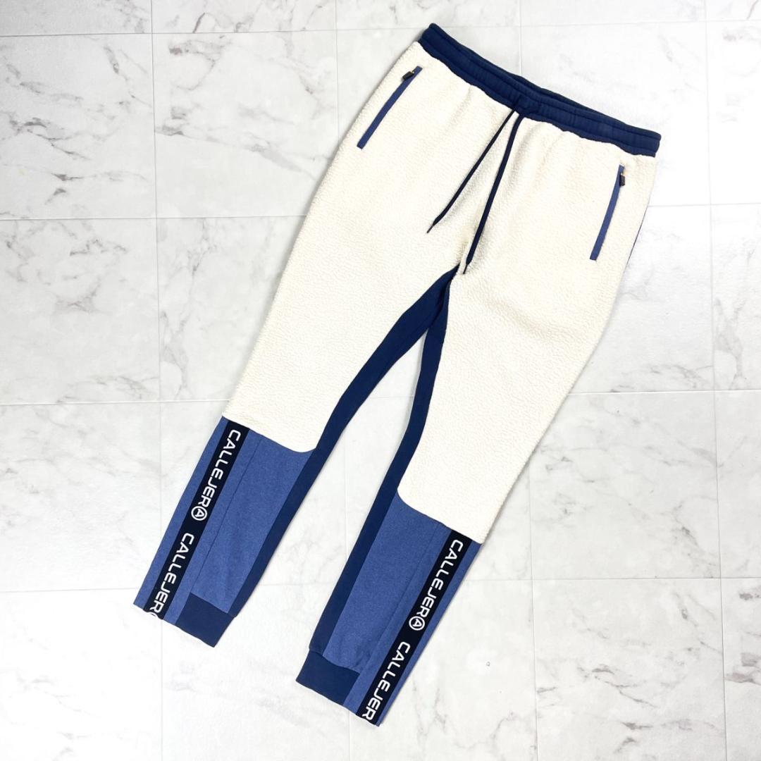 美品 CALLEJERA トラックスーツセットアップ 青 サイズ6*JD334