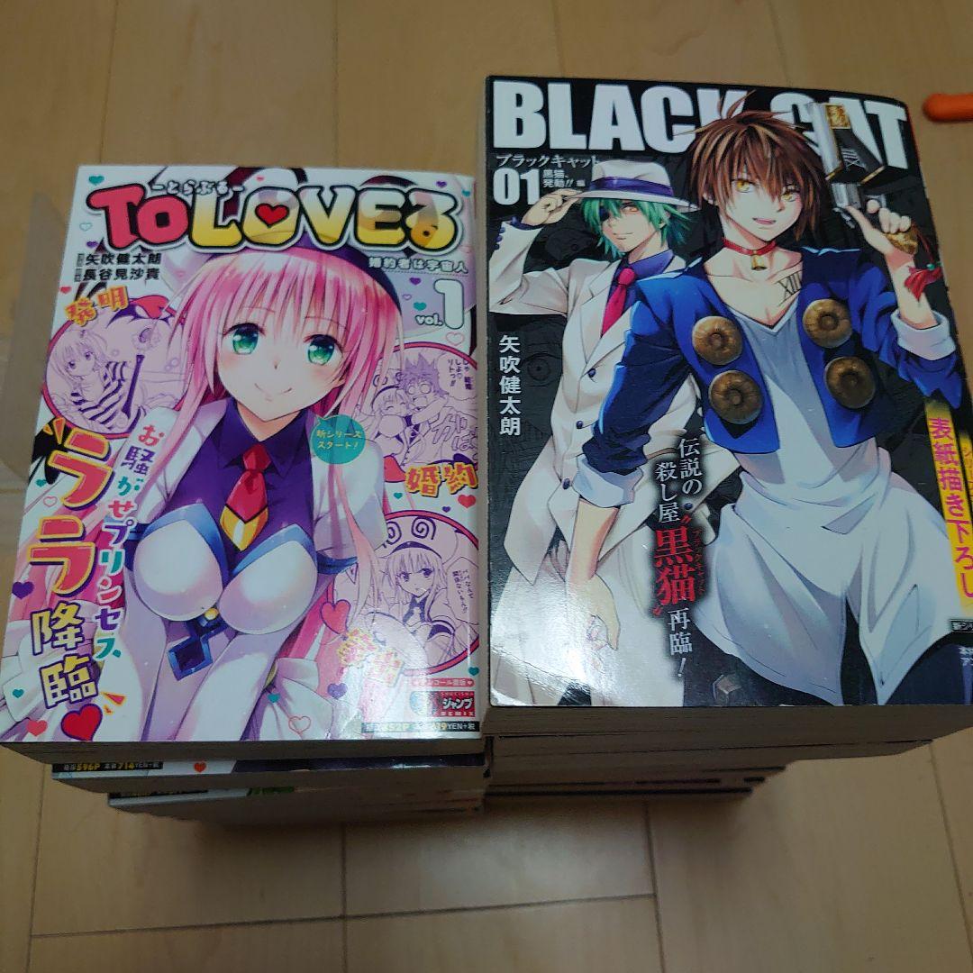 【完結セット】ToLOVEる＋BLACK CAT　コンビニ版　16冊セット
