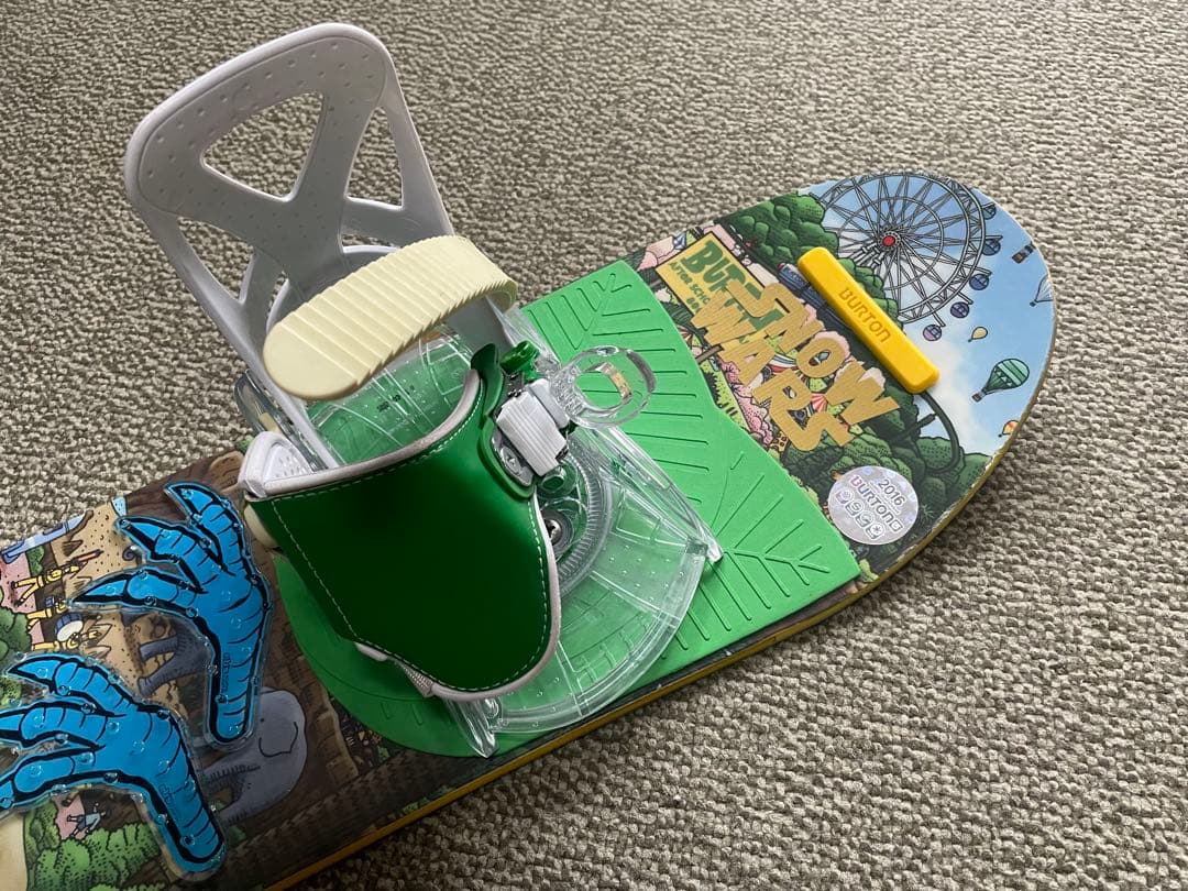 キッズ用スノーボード板&ビンディングセット (Burton)