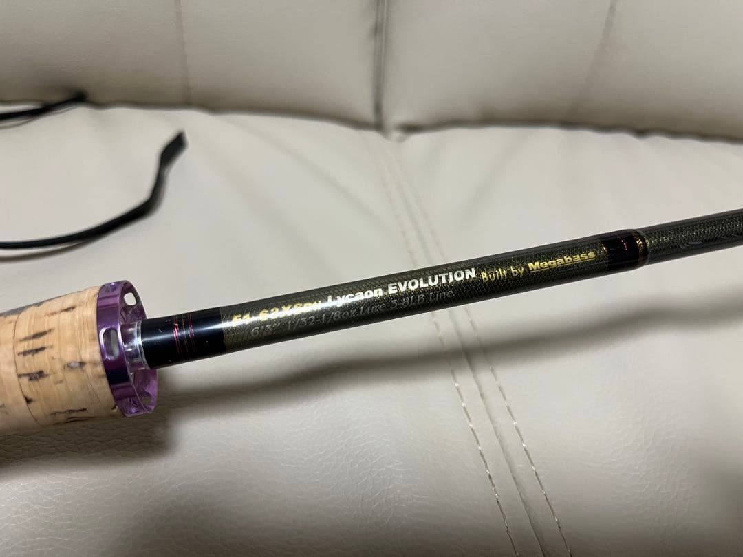 ロッド Megabass Evolution lycaon F1-63Xsdti