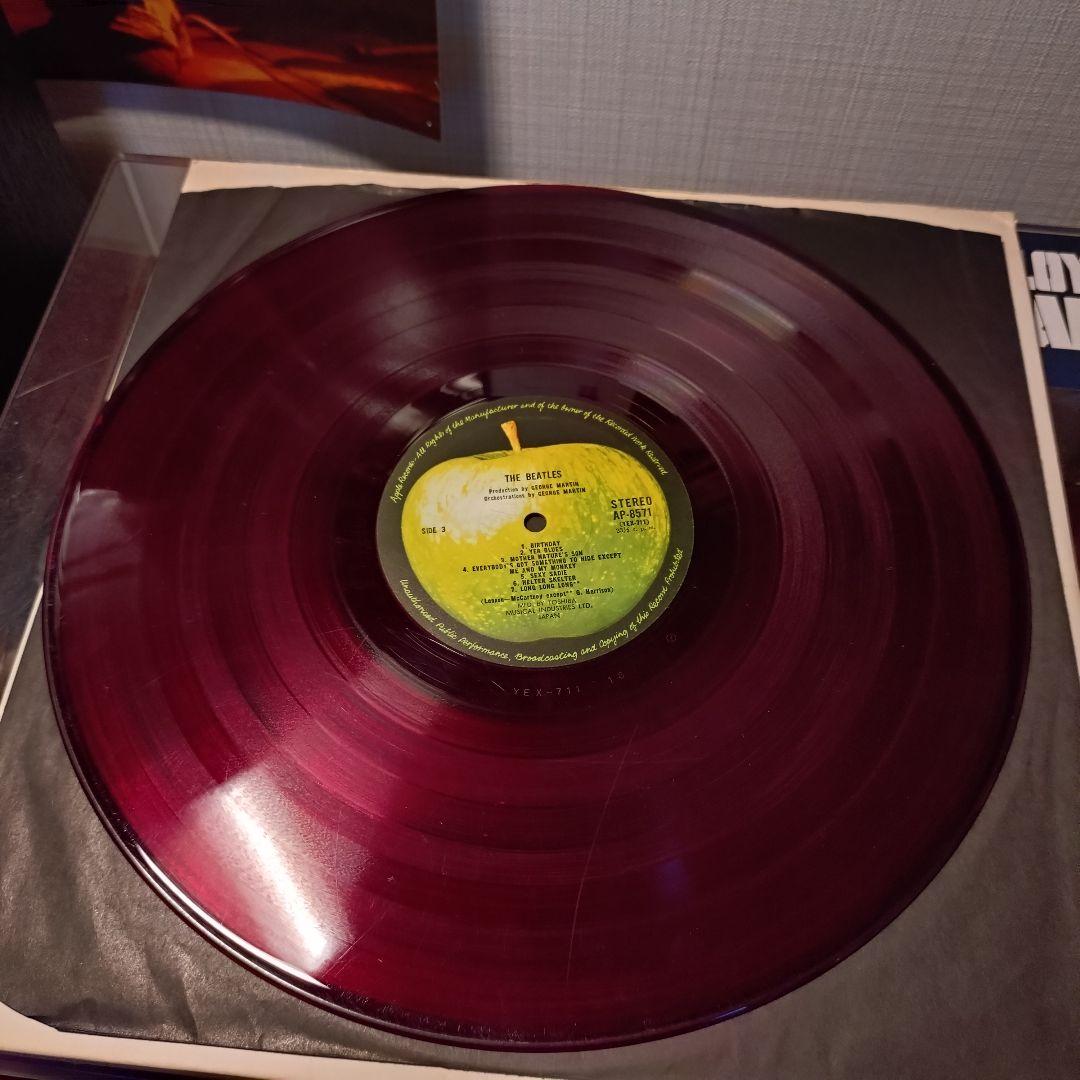 The Beatles ホワイトアルバム 赤盤 レコード