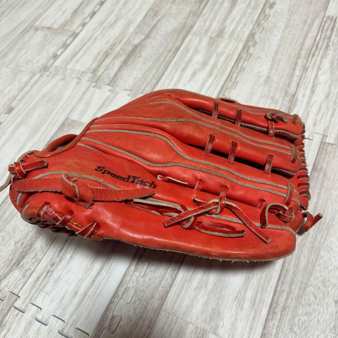 アシックス 限定　ゴールドステージ スピードテック 外野用 軟式グローブ　野球