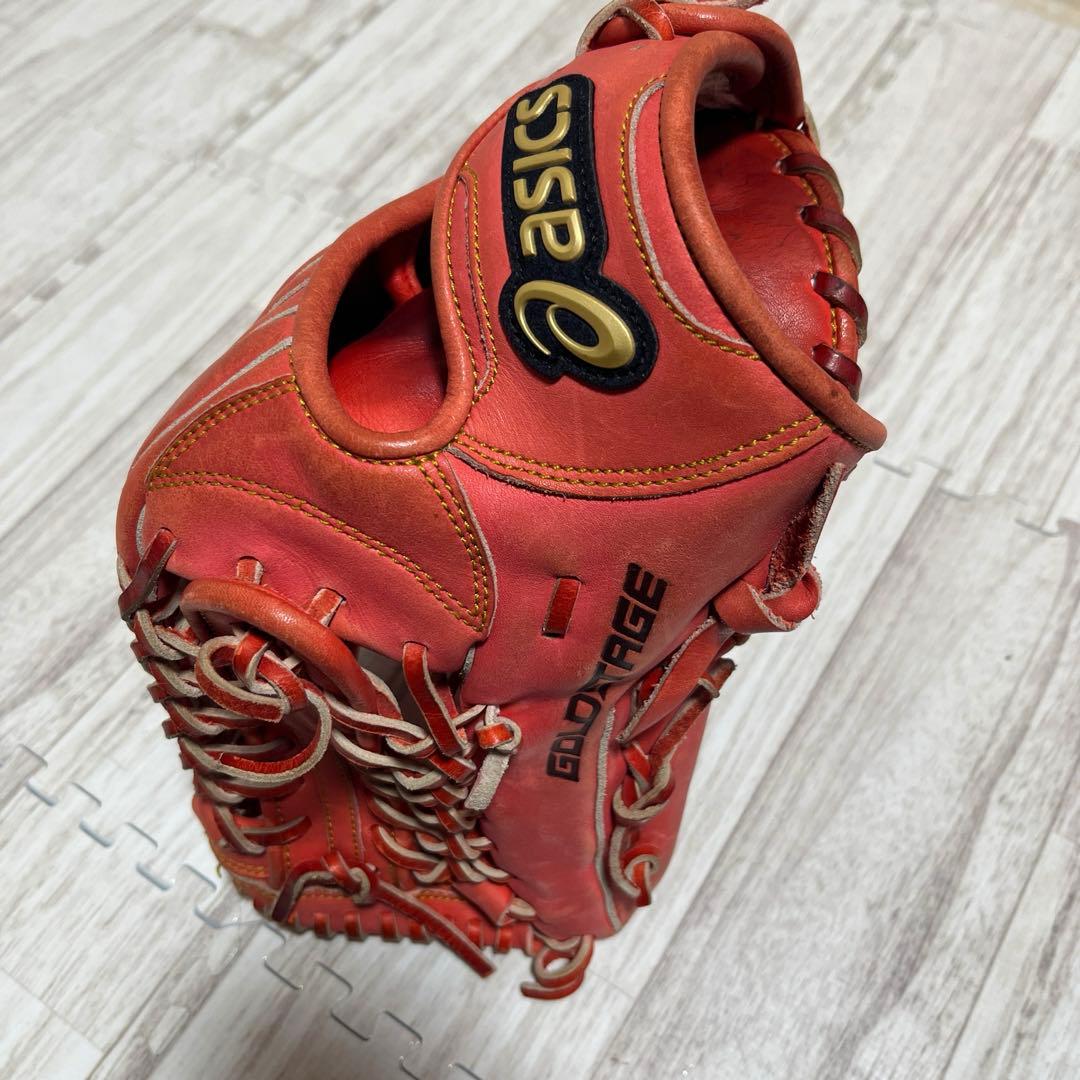 アシックス 限定　ゴールドステージ スピードテック 外野用 軟式グローブ　野球