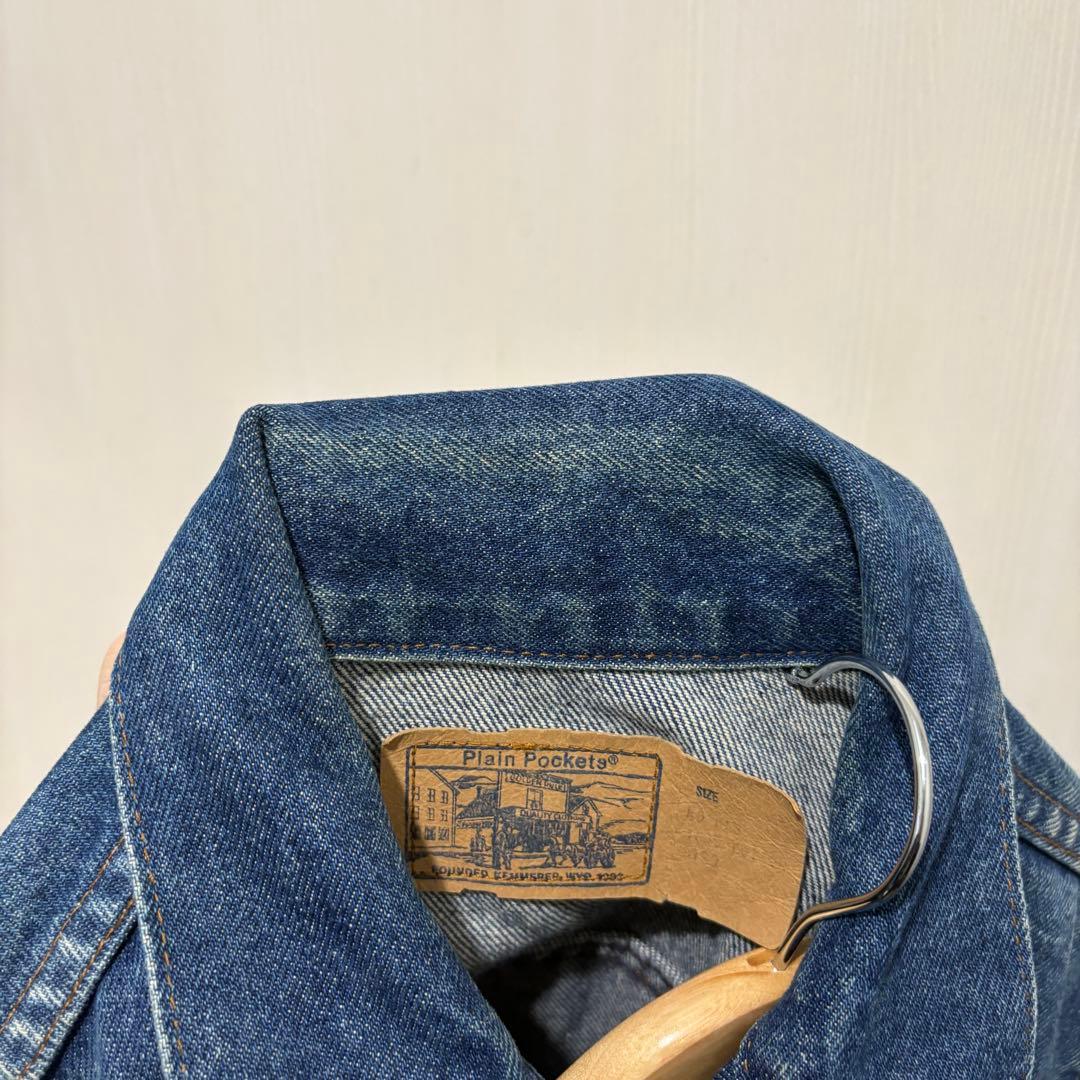 80s J.C. Penney Plain Pockets デニムジャケット