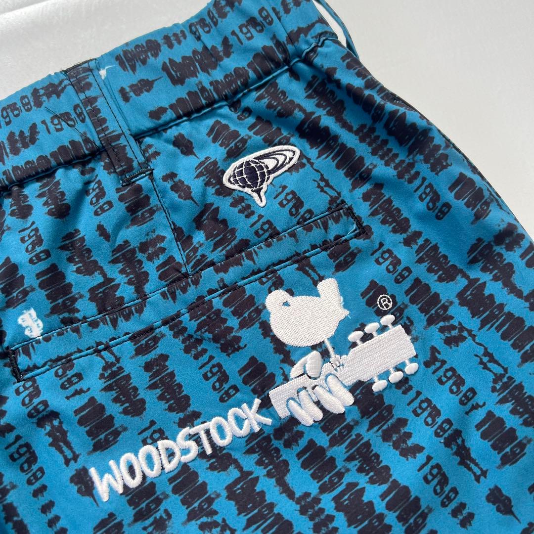 セットアップ　BEAMS GOLF WOODSTOCK ジャケット　パンツ　ロゴ