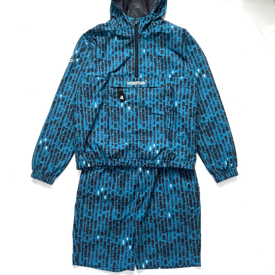 セットアップ　BEAMS GOLF WOODSTOCK ジャケット　パンツ　ロゴ