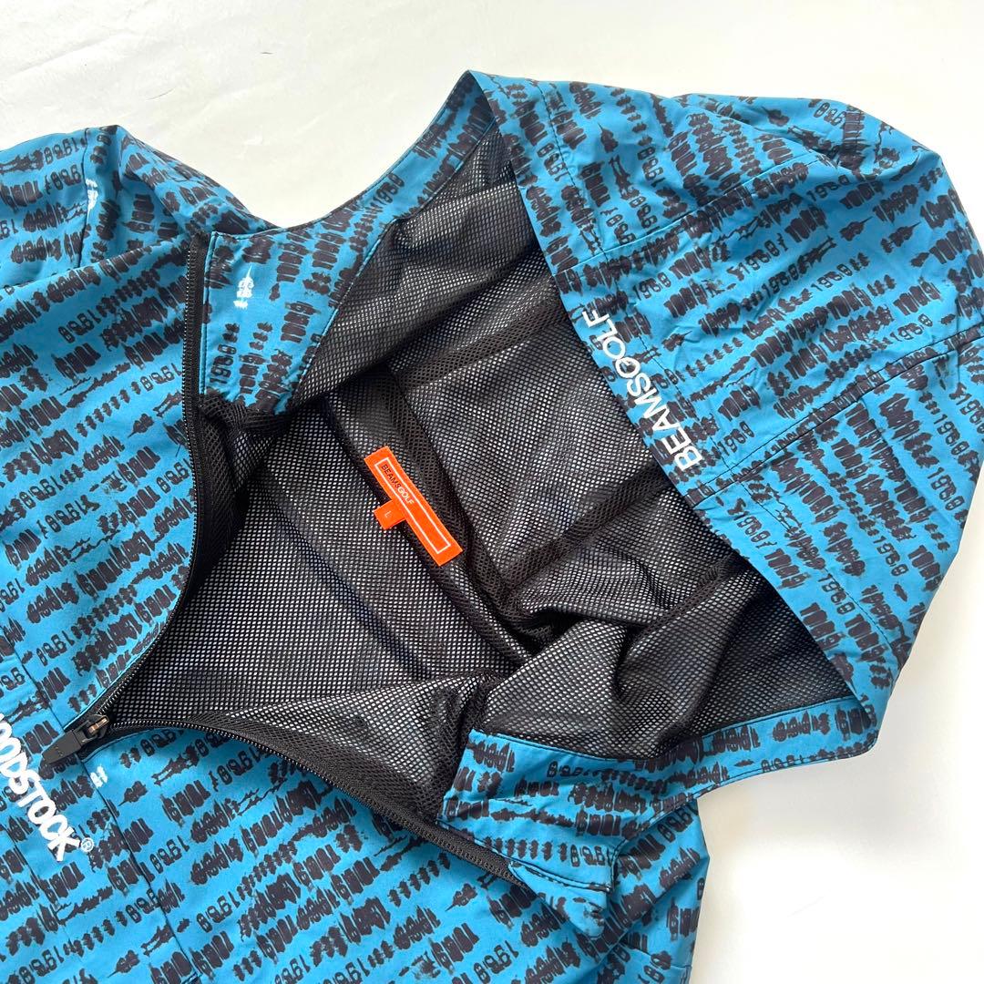 セットアップ　BEAMS GOLF WOODSTOCK ジャケット　パンツ　ロゴ