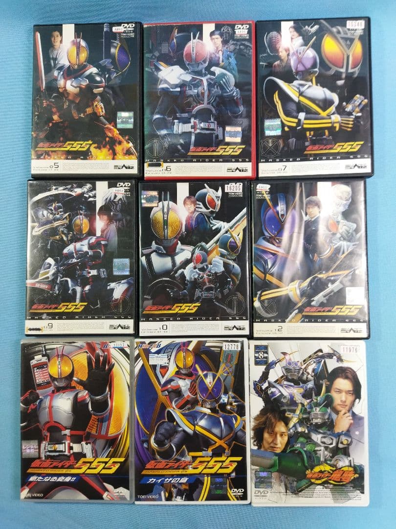 仮面ライダー　レンタルアップ　DVD　80点　まとめ大量セット