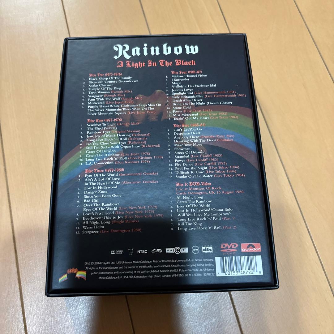 洋楽 RAINBOW/A LIGHT IN THE BLACK 1975-1984