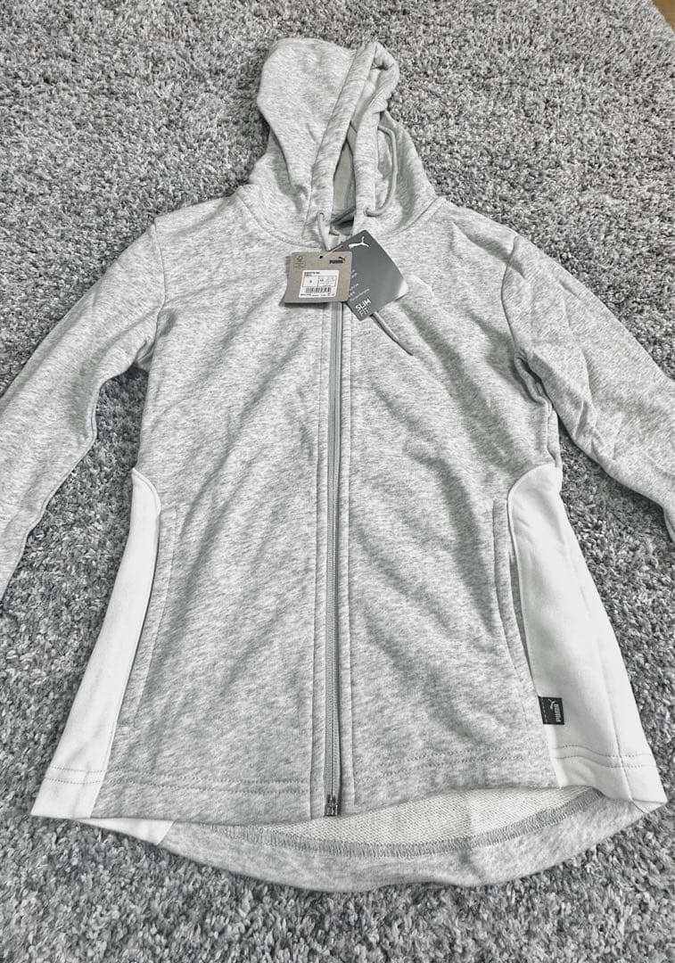 PUMA ウェメンズ CLASSIC フーテッドスウェットジャージ上下セット