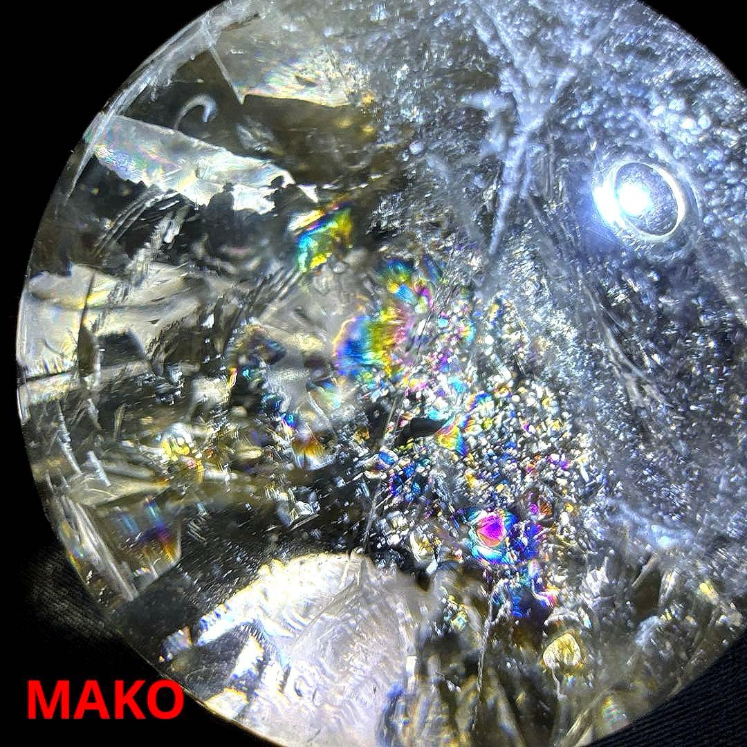 M1932☆シトリンクォーツ丸玉51mm☆天然石　原石☆N51016-B