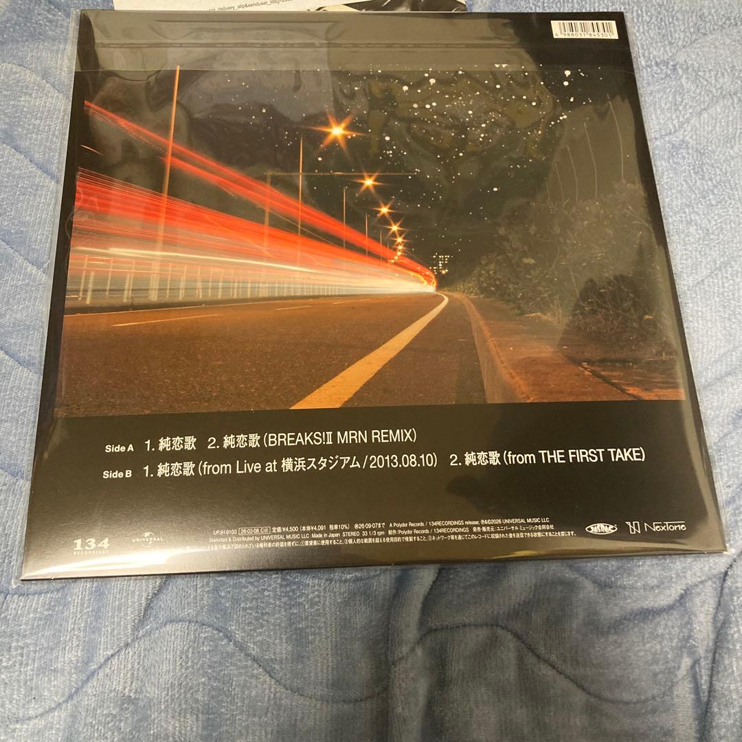 12インチ純恋歌20th AnniversaryEdition湘南乃風レコード