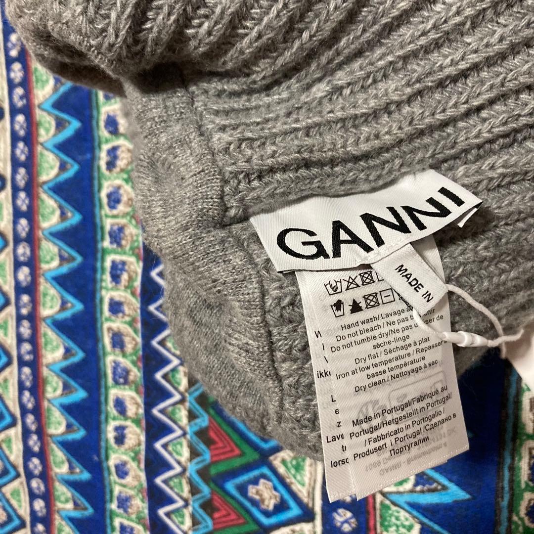 GANNI レディース ニット帽 グレー