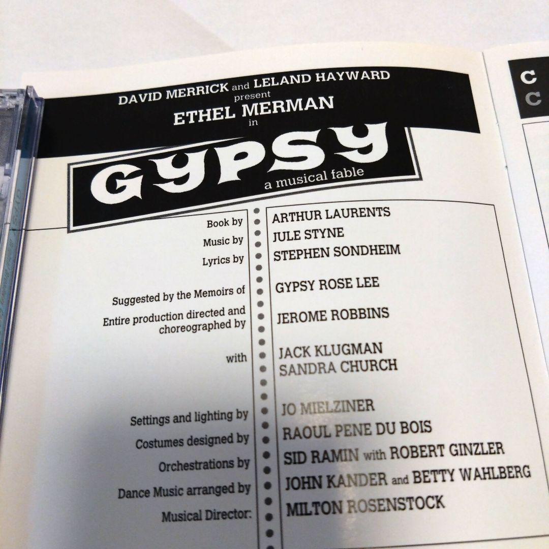 動作確認済『GYPSY』ジプシーエセルマーマン オリジナルブロードウェイキャスト